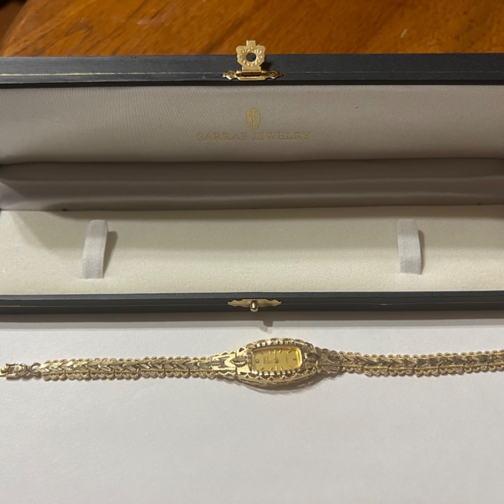 Geneve Classic Quartz 10K Gold ladies Watch - Picture 10 of 12